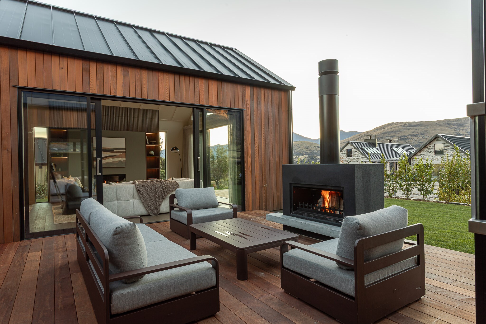 Mini Burton Outdoor Fireplace | Products | Trendz Outdoors